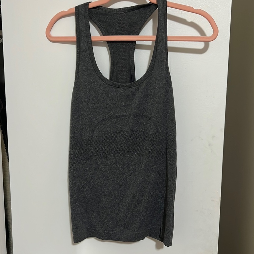 GUC grey Lululemon swiftly tank size 8